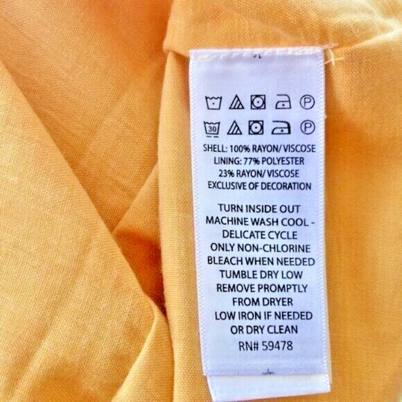 Joie Yellow Romantic Bohemian Flowy Tiered Embroidered Vacation Maxi Dress 12 - Picture 9 of 9